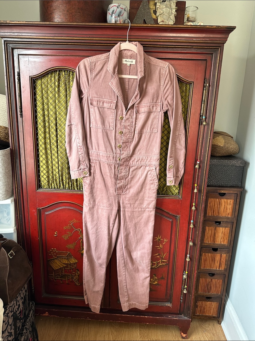 Madewell Garment Dyed Jumpsuit XS